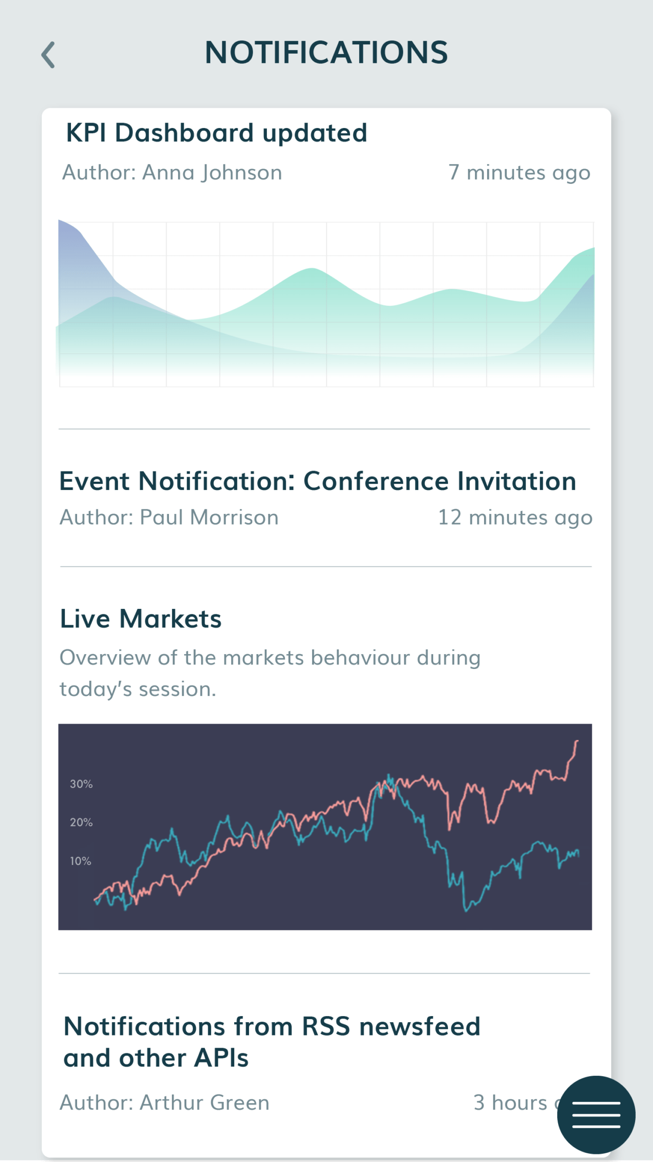 Create a progress tracking app for your client and team projects