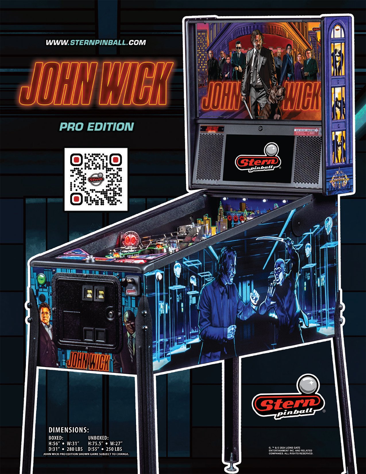 L Univers Du Flipper Flipper World Flipper John Wick Pro 