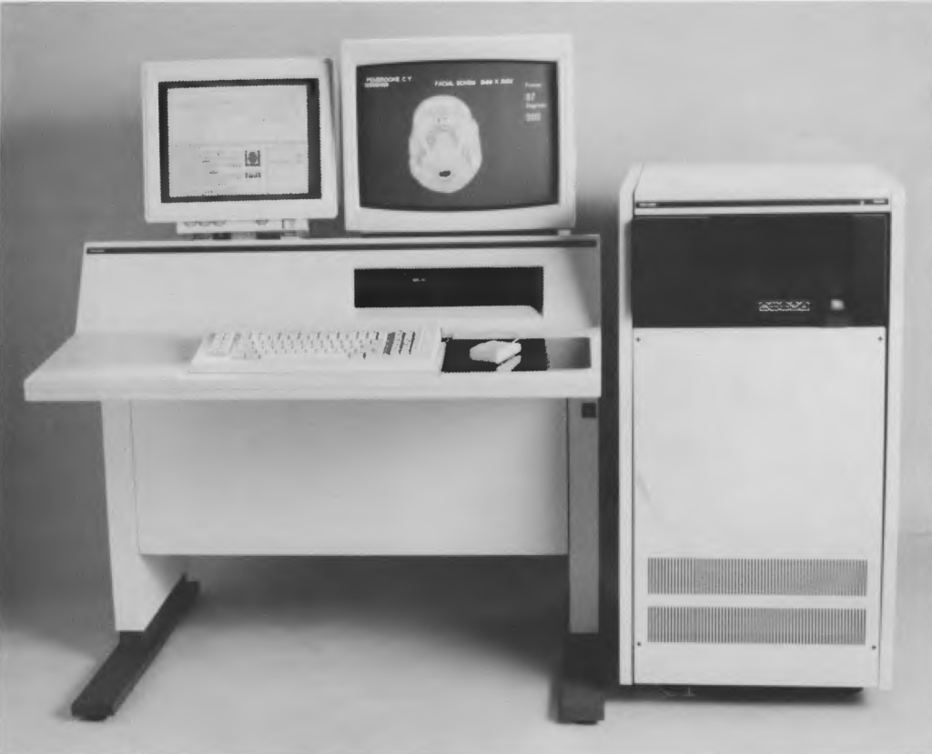 The Philips PICS 2000 imaging workstation. Developed at Pixar in 1987.