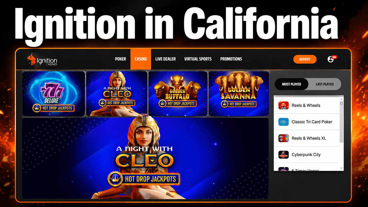 Is Ignition Casino Legal in California