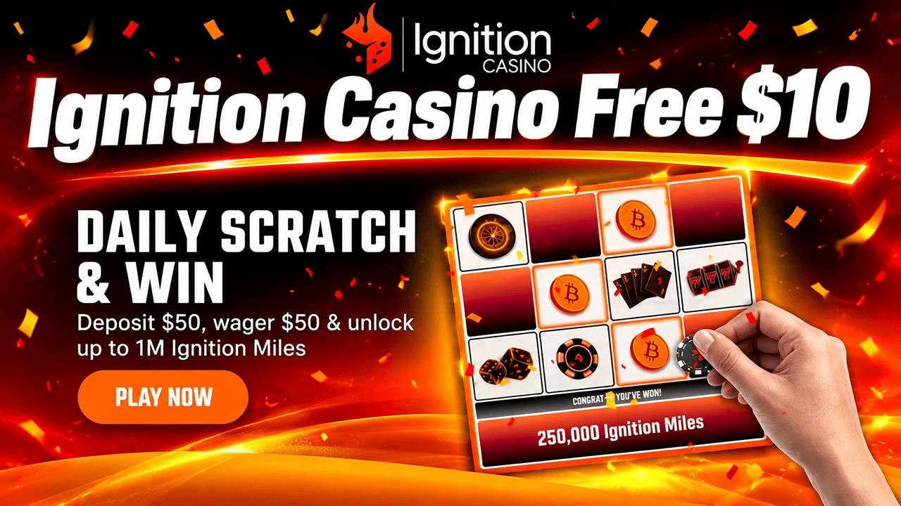Ignition Casino Free $10 No Deposit Bonus