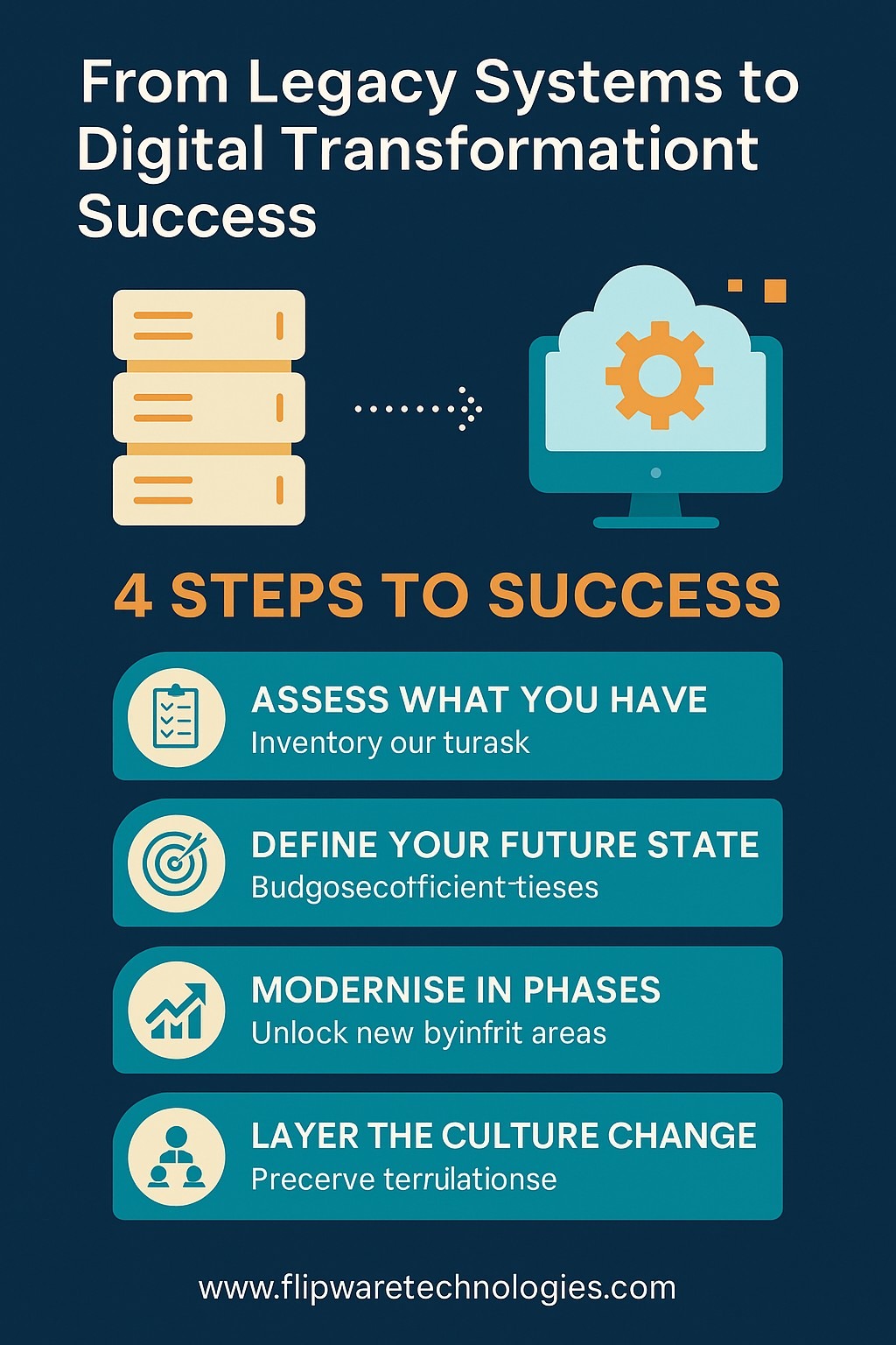 Legacy systems to Digital Transformations