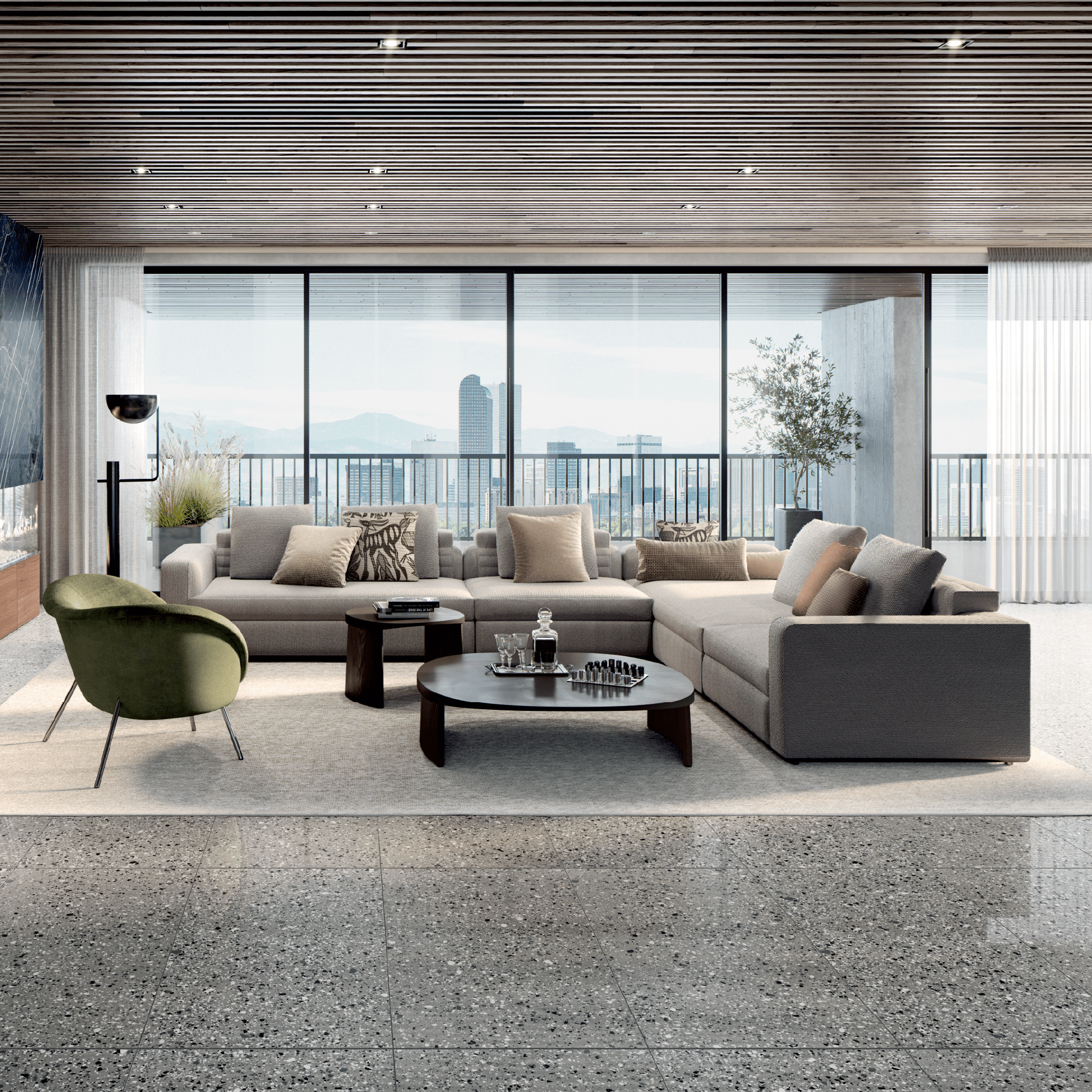 Casalgrande Padana Terrazzotech Grigio