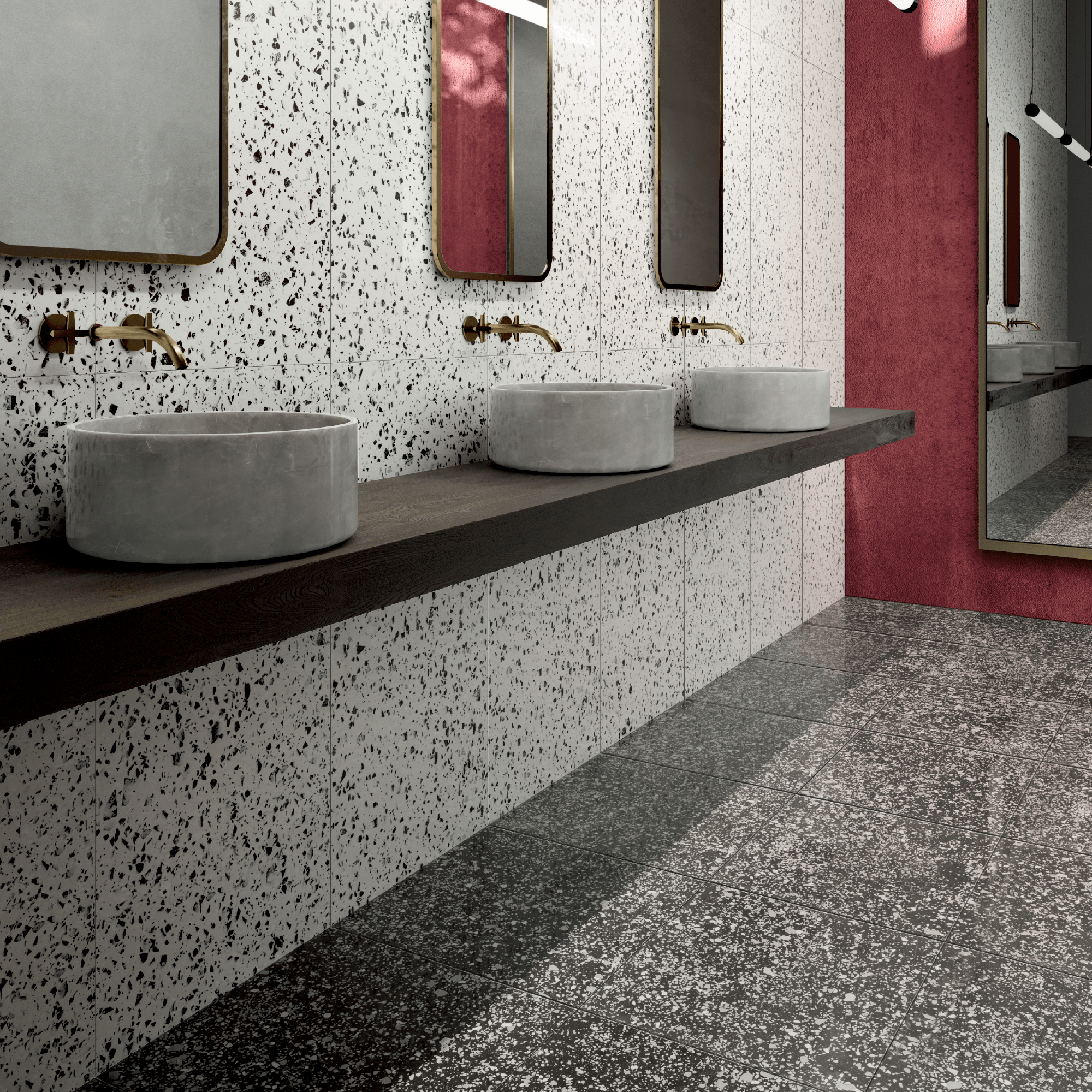 Casalgrande Padana Terrazzotech Nero