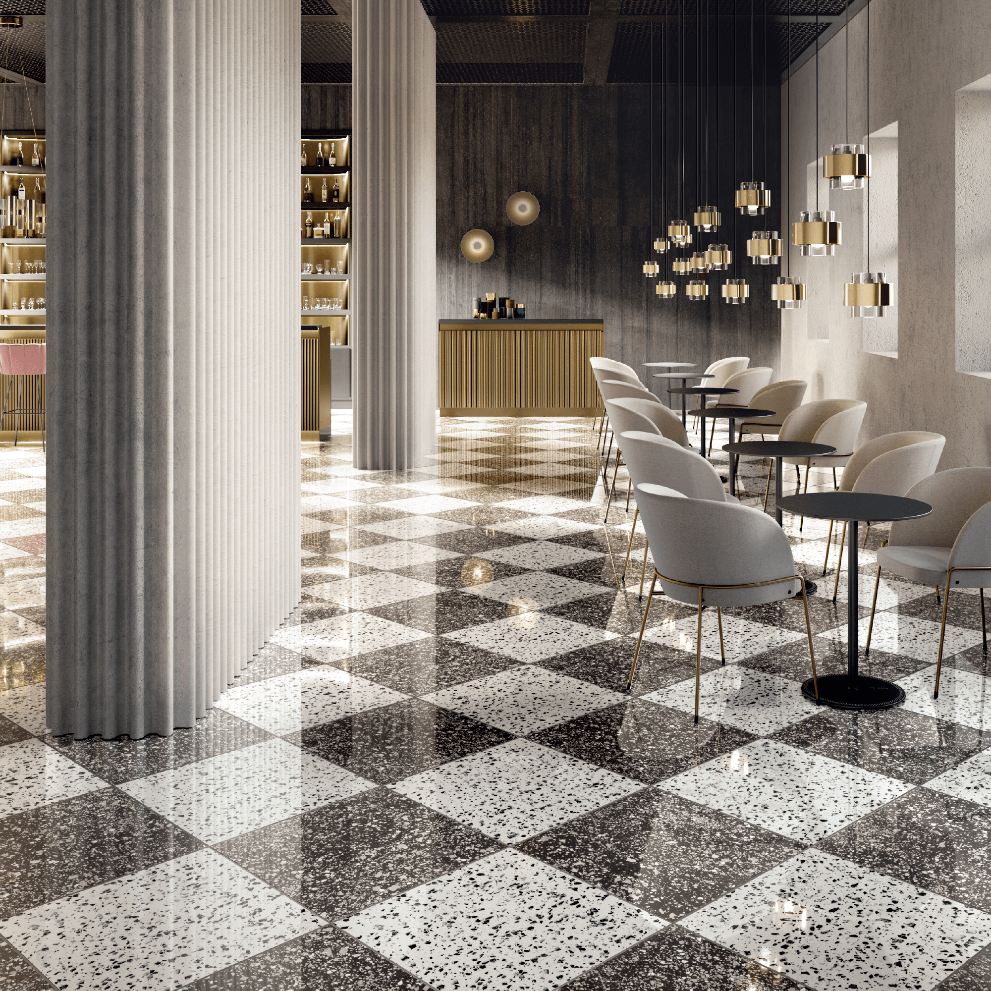 Casalgrande Padana Terrazzotech Nero