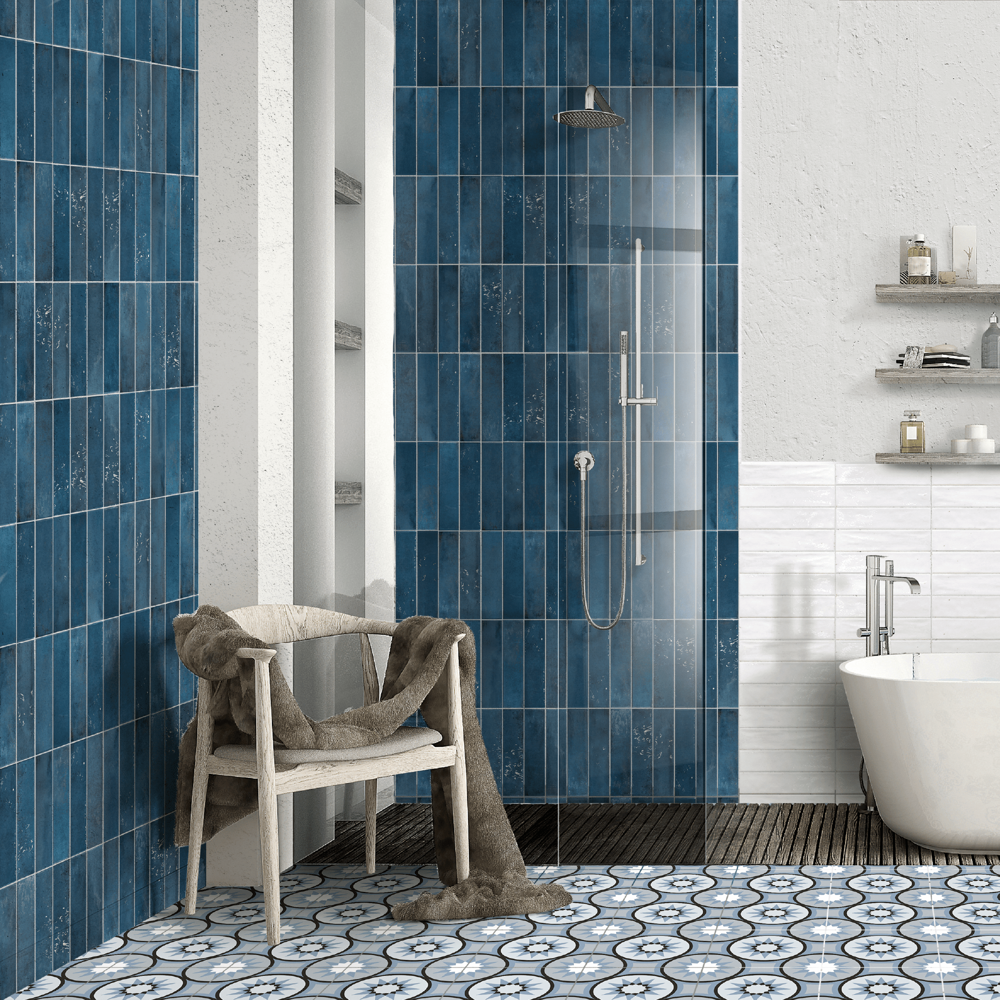 Keradom Self Style Memory cobalt blue