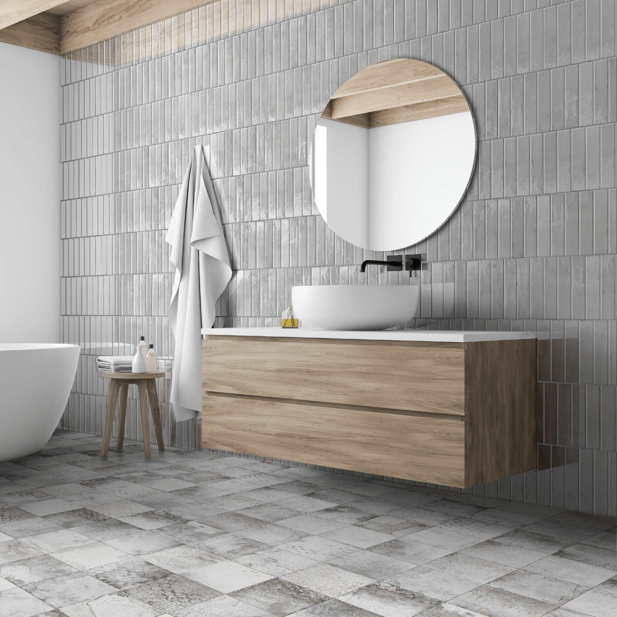 Keradom Self Style Memory pearl grey