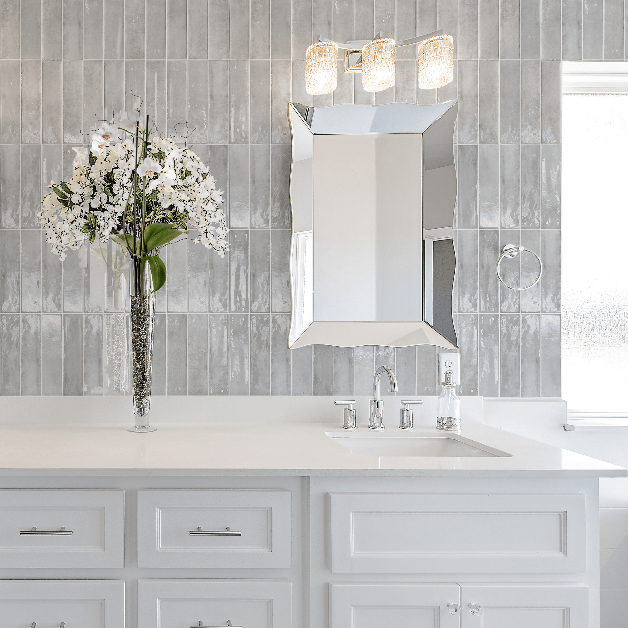 Keradom Self Style Memory pearl grey