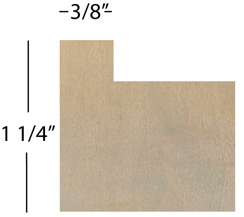 Basswood Floater Frames for Uncradled Boards