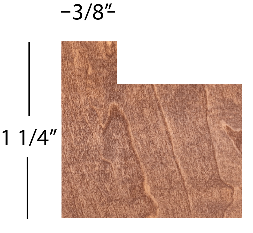 Basswood Floater Frames for Uncradled Boards