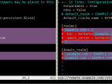 Floating Octothorpe Comparing Remote Files With Vim