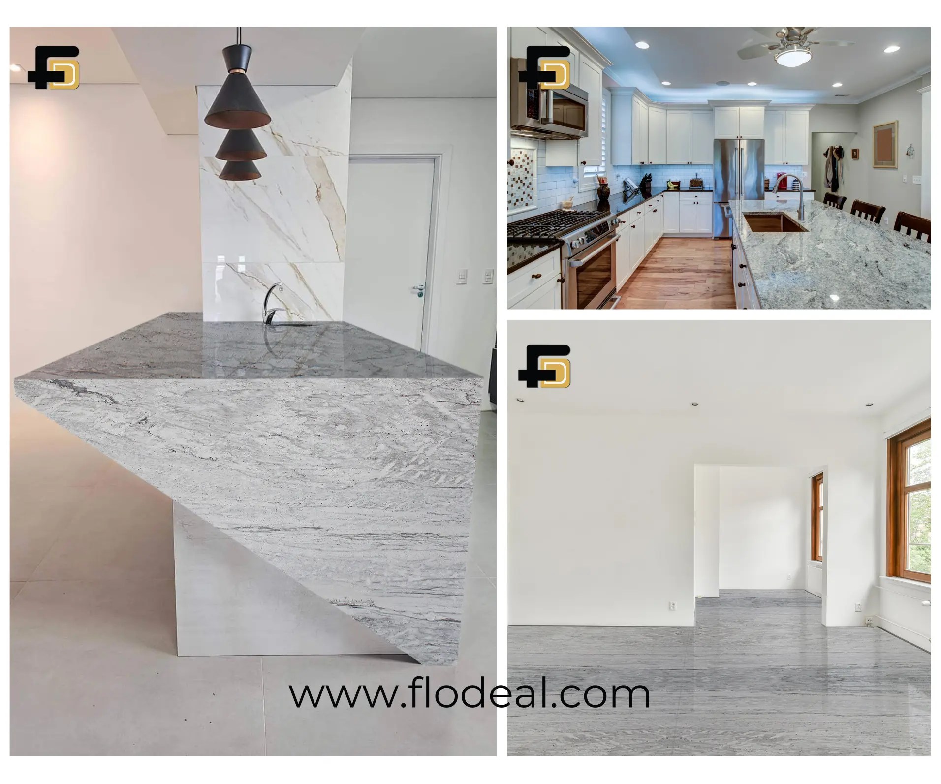 Granito popolare River White