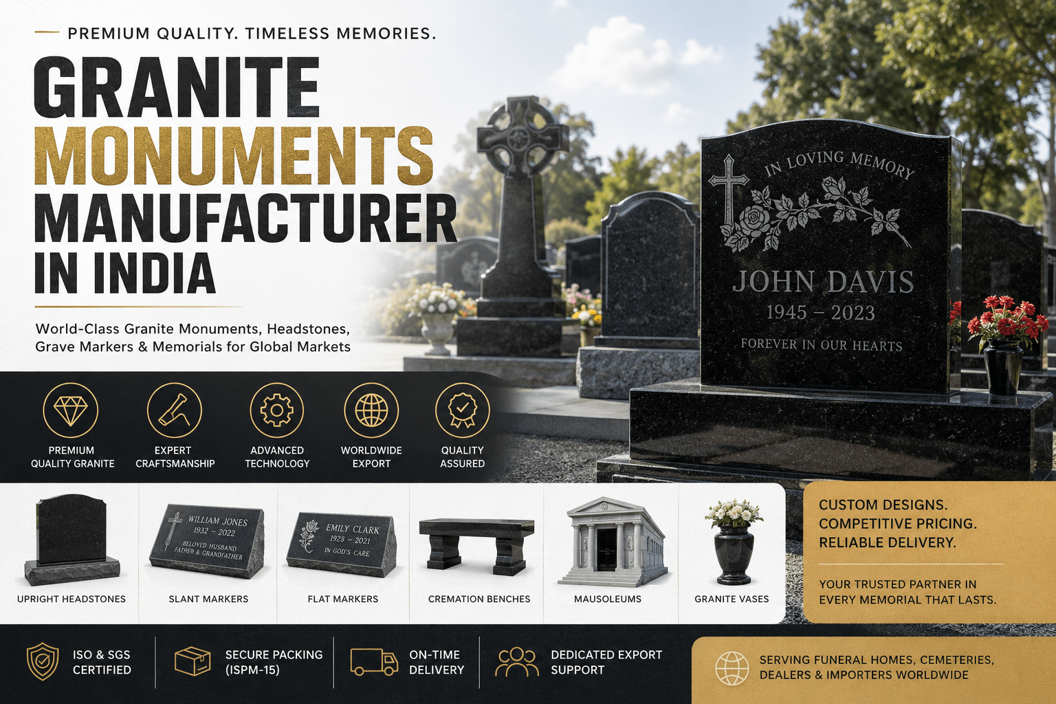 Granite Monuments Manufacturer India