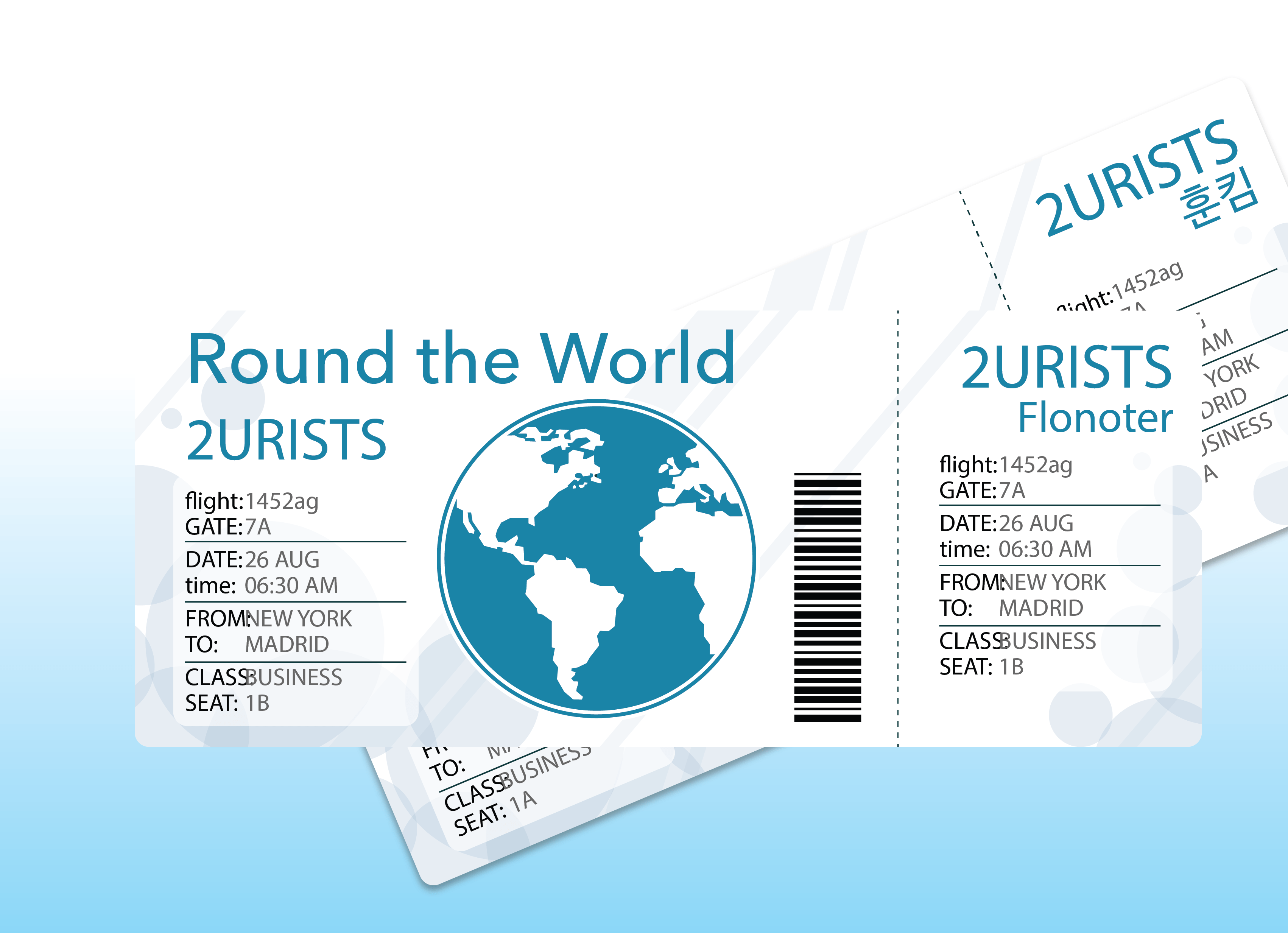 세계일주 항공권, 2URISTS의 선택은?