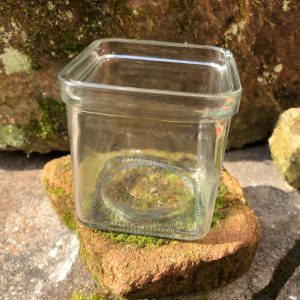 Vase oder Kerzenglas, für Körbchen oder Tabletts