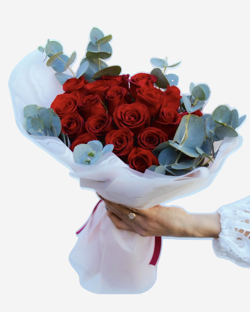 20 ROSAS ROJAS.