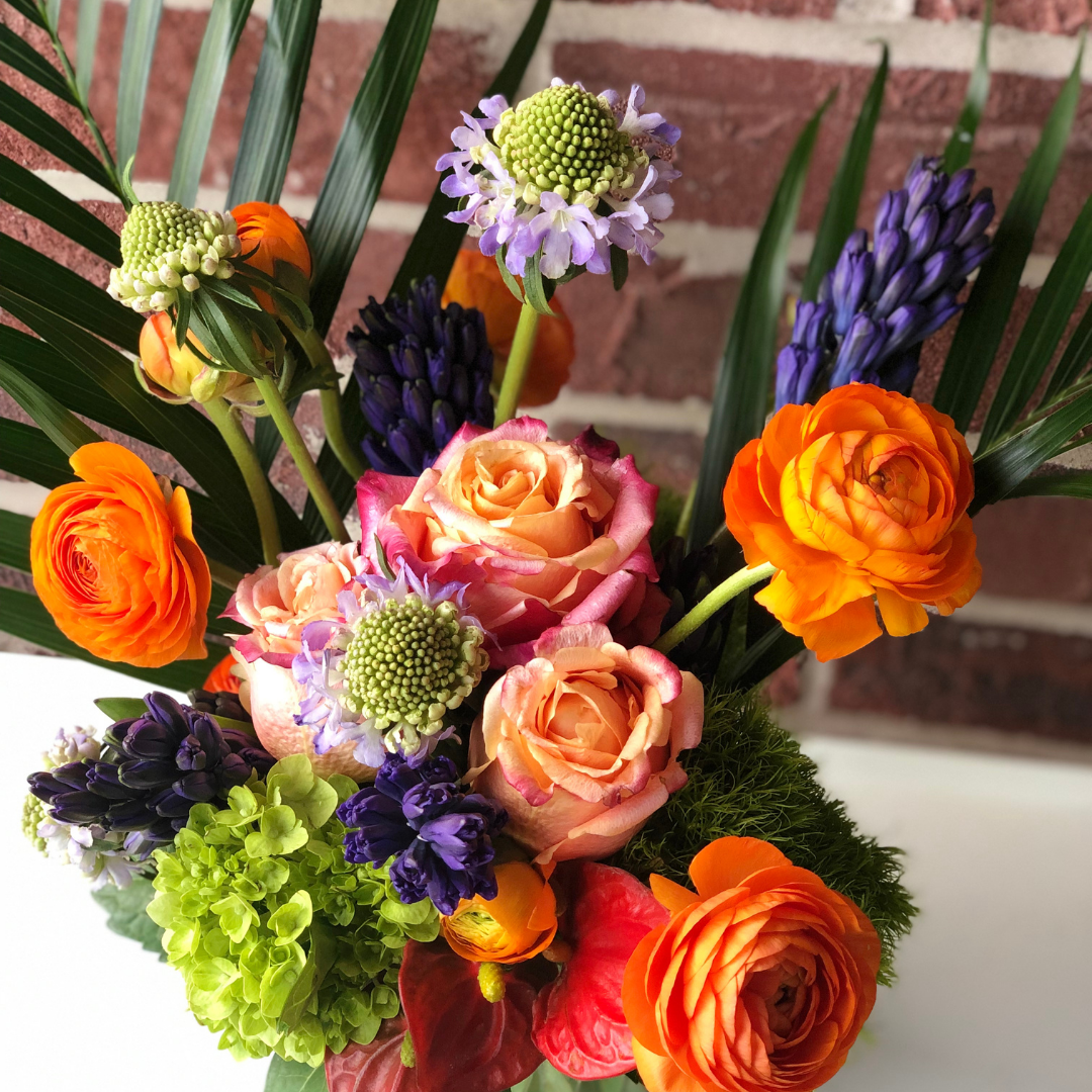 Petite Seasonal Flower Arrangement with Local Kansas City Delivery