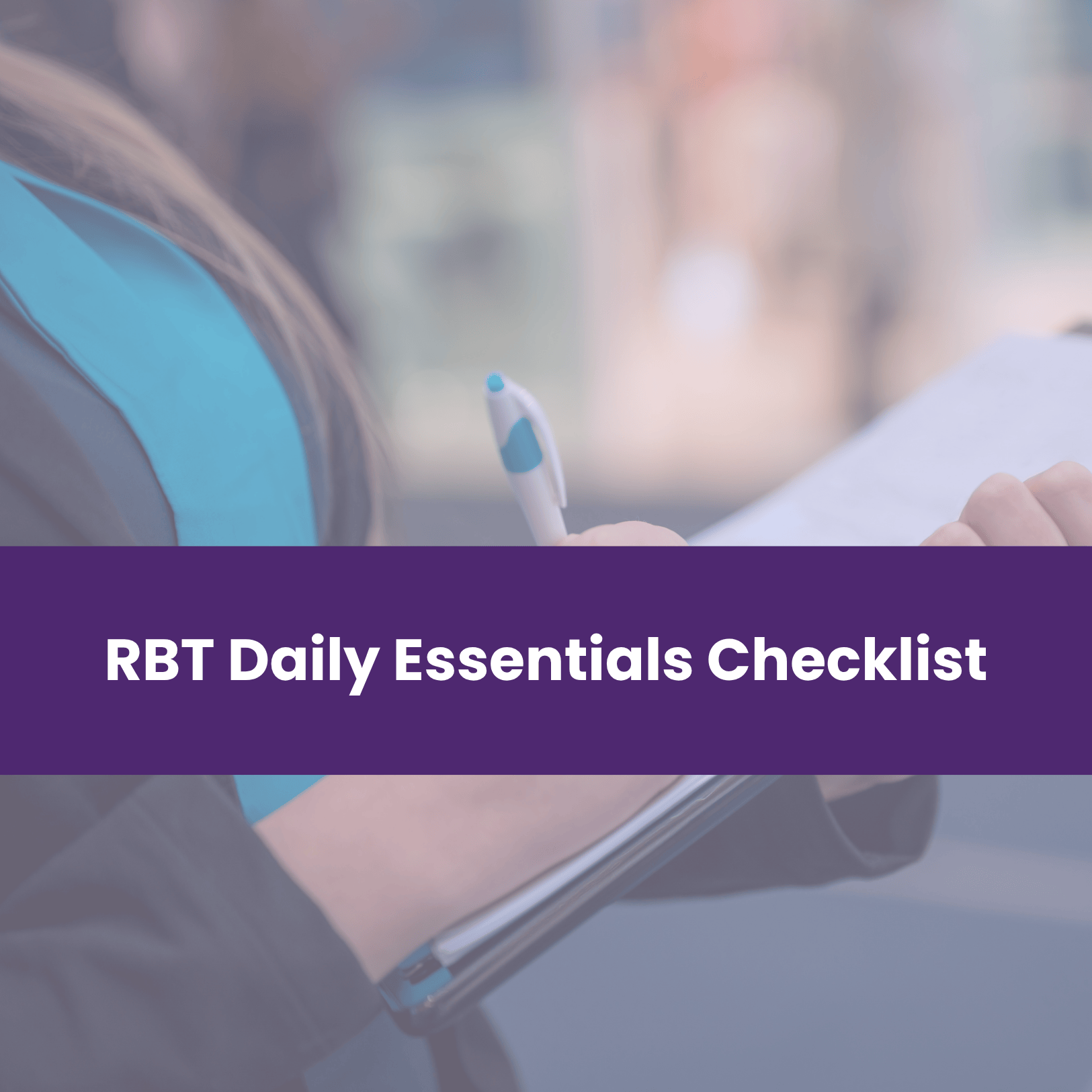 rbt essentials checklist