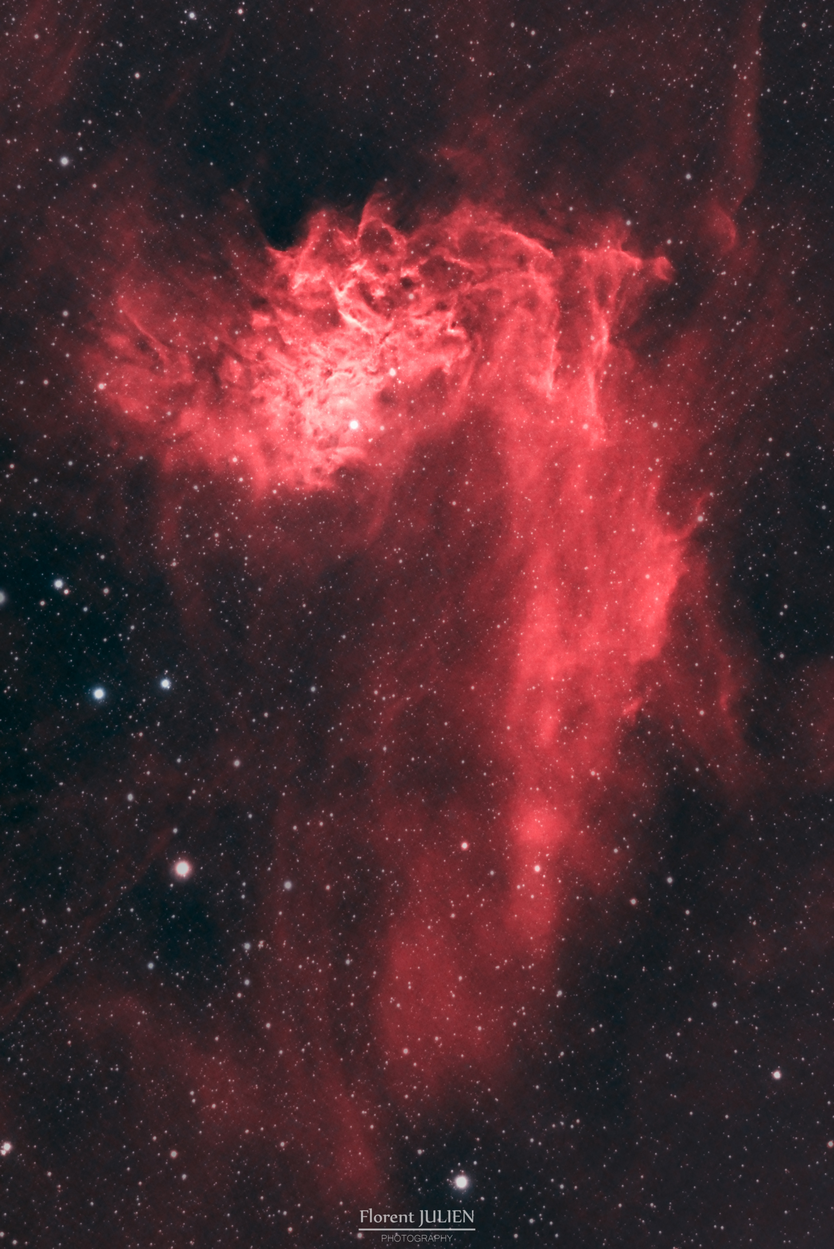 IC405 - Flaming Star Nebula