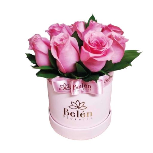 Box De Rosas Rosadas Floreria Real - Incredible Colorful Picture - 8K