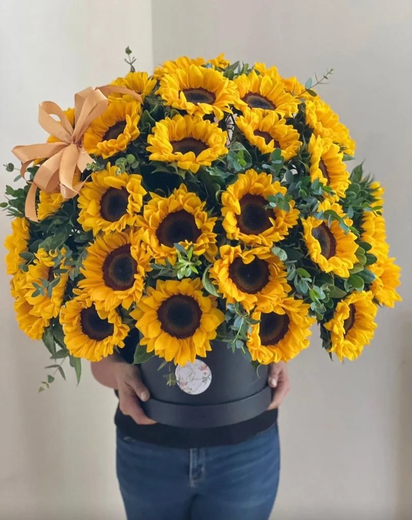 Box de girasoles