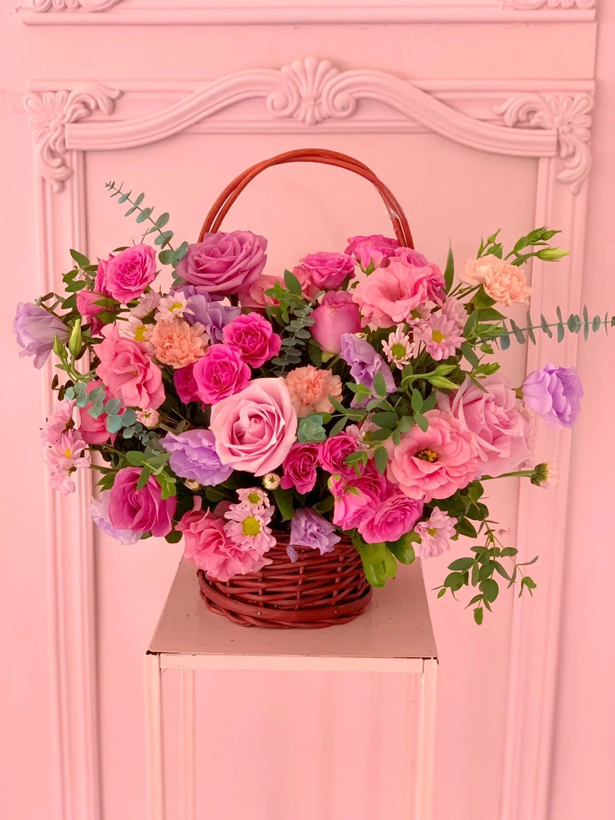 canasta floral