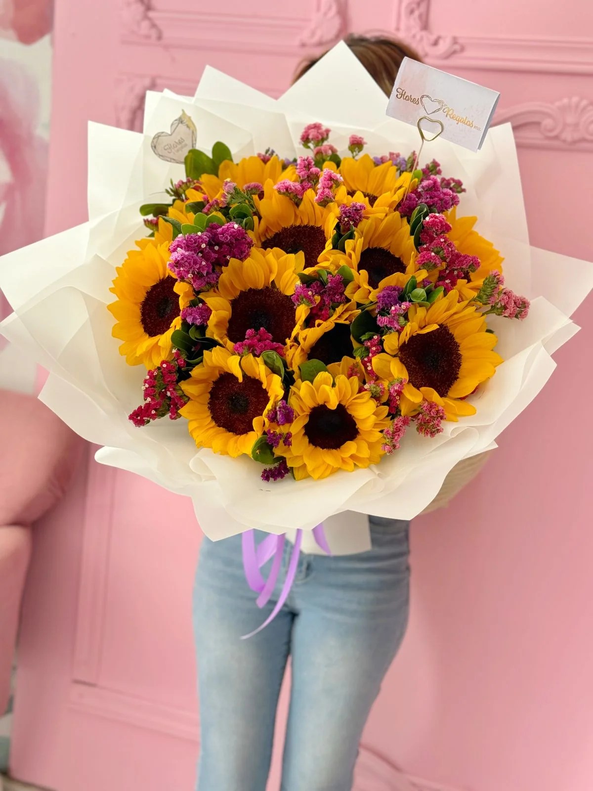 Ramo girasoles
