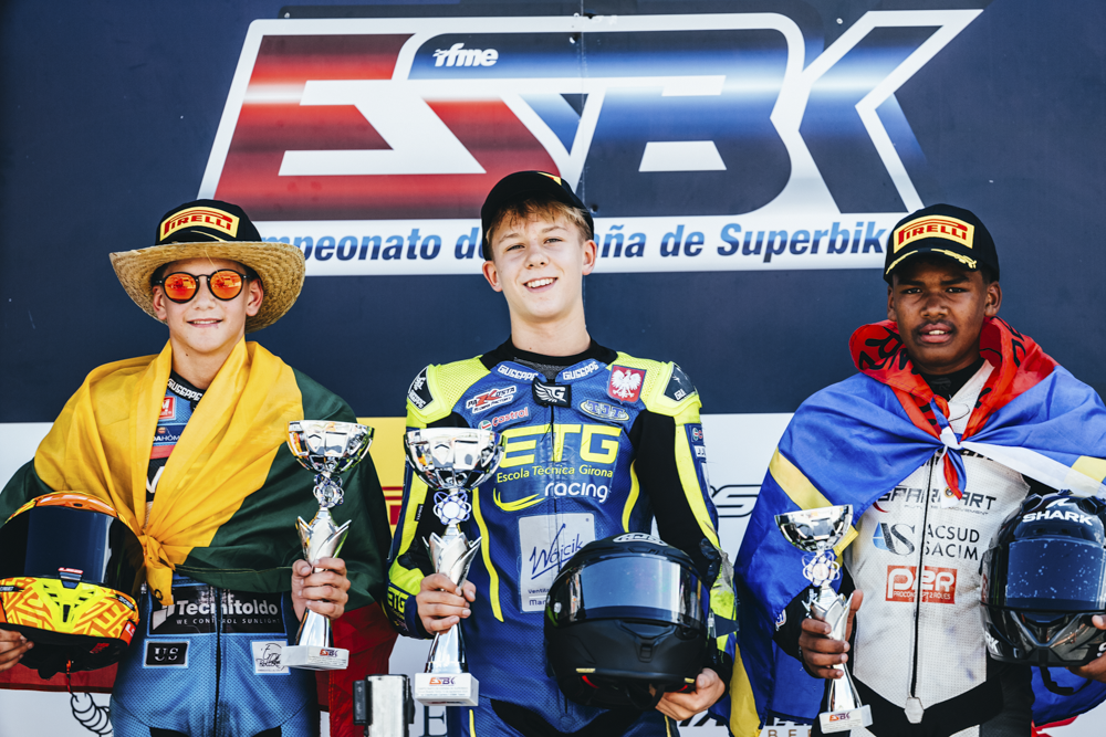 ESBK Valence Round 5 : Valence, un podium comme cadeau d’anniversaire pour Florian François #12 !