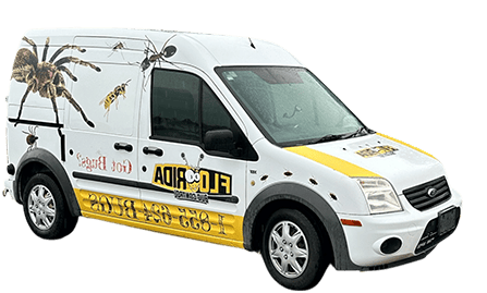 Florida Bug Control service van