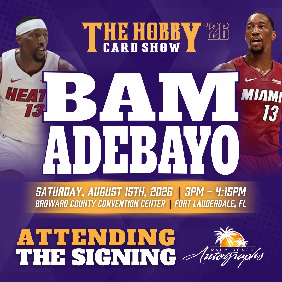Bam Adebayo Autograph Signing - Fort Lauderdale