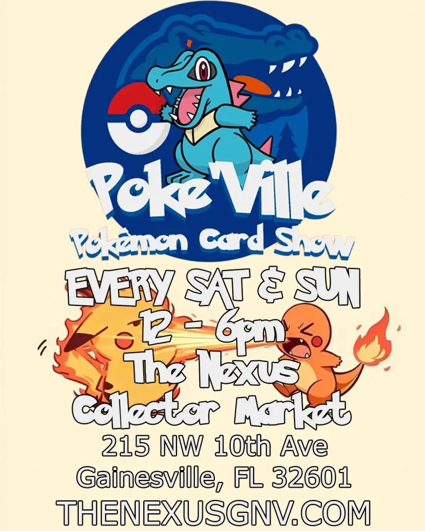 Poke'ville Pokemon Card Show - Gainesville
