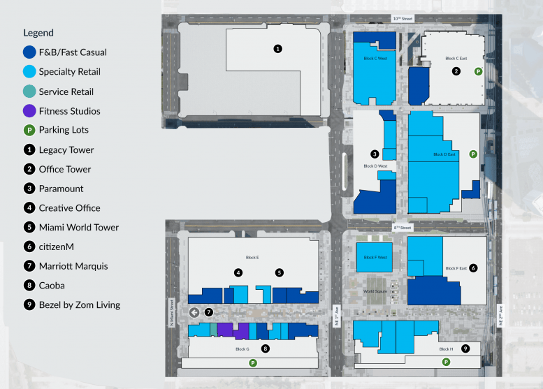An In Depth Look At Miami Worldcenter S 280 000 Square Foot Retail And MWC Web RetailMap V6 777x557 
