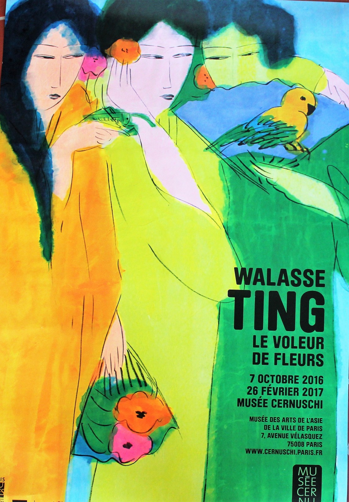 Walasse Ting, le voleur de fleurs – Florilèges