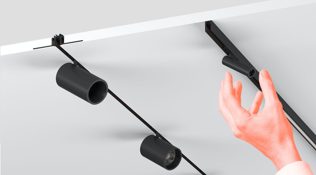 Flos The Micro Running Magnet End Cap - Download Gorgeous Light Background | Retina