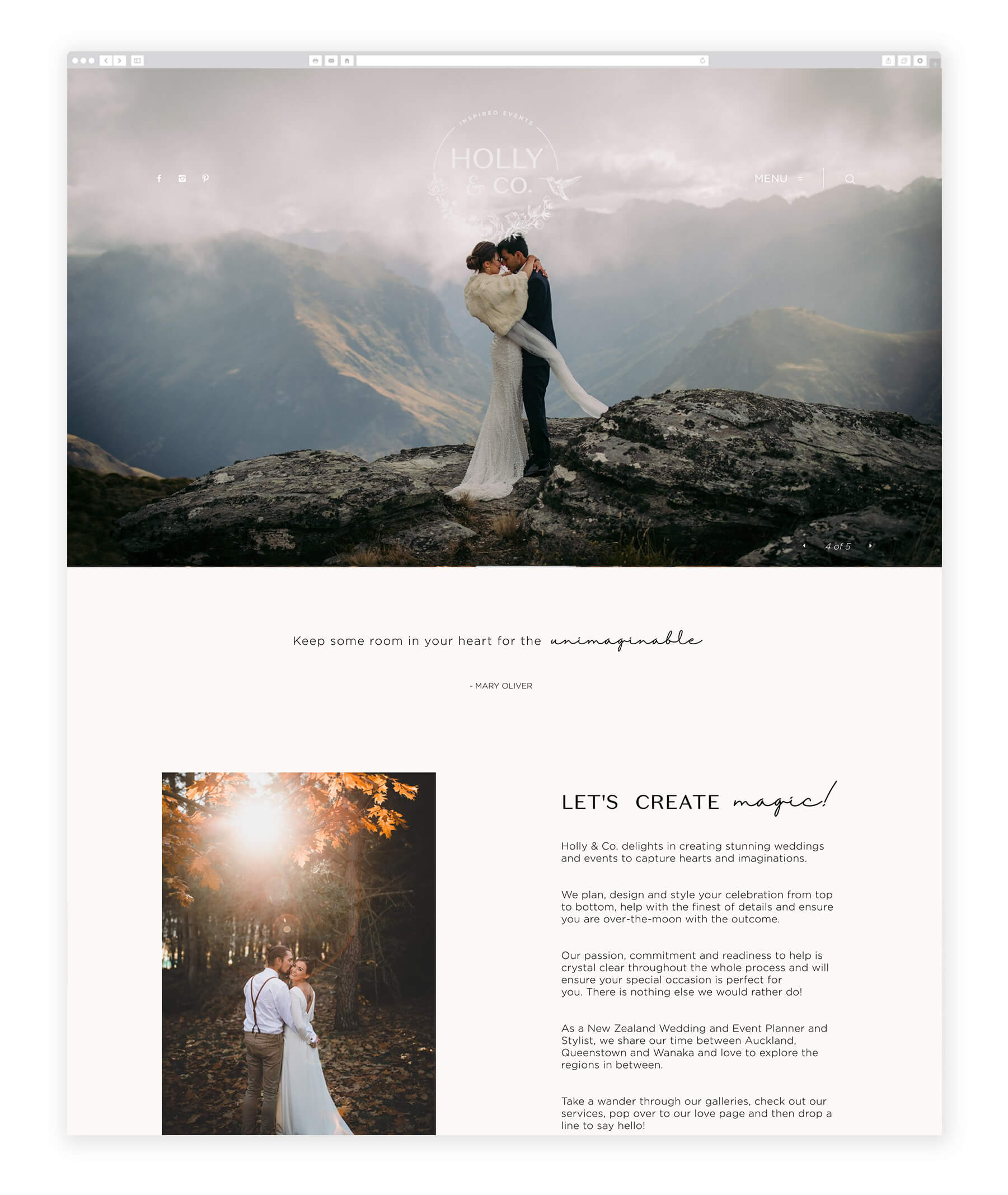 Wedding Planner Website Templates