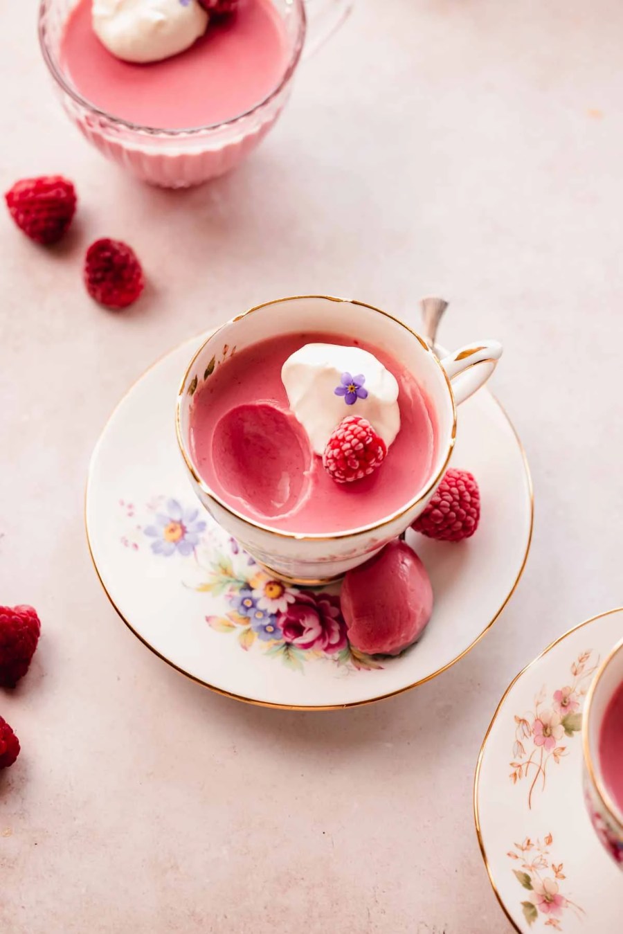 Raspberry Posset