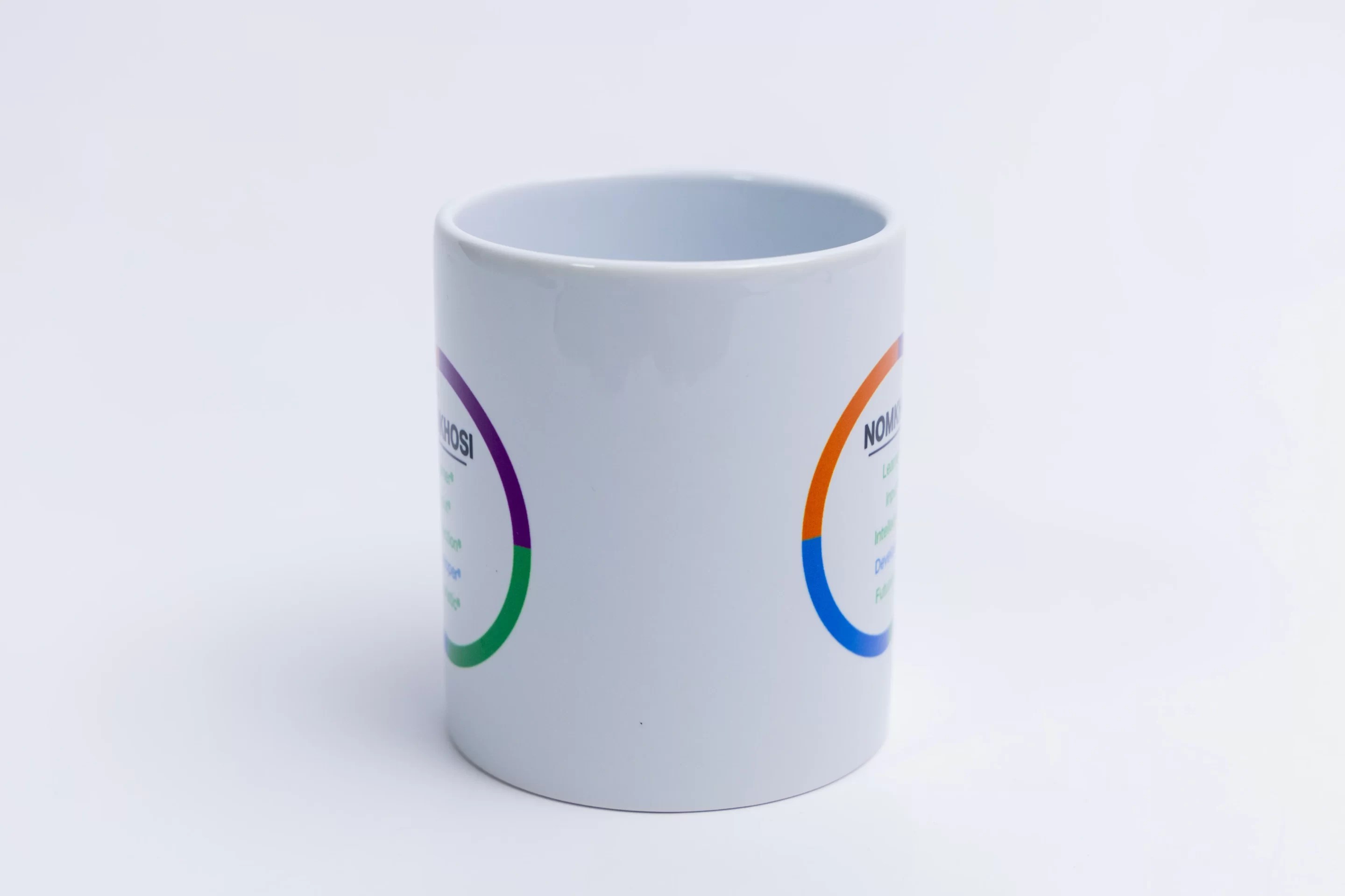 CliftonStrengths® Basic White Mug 350ml Colour Circle