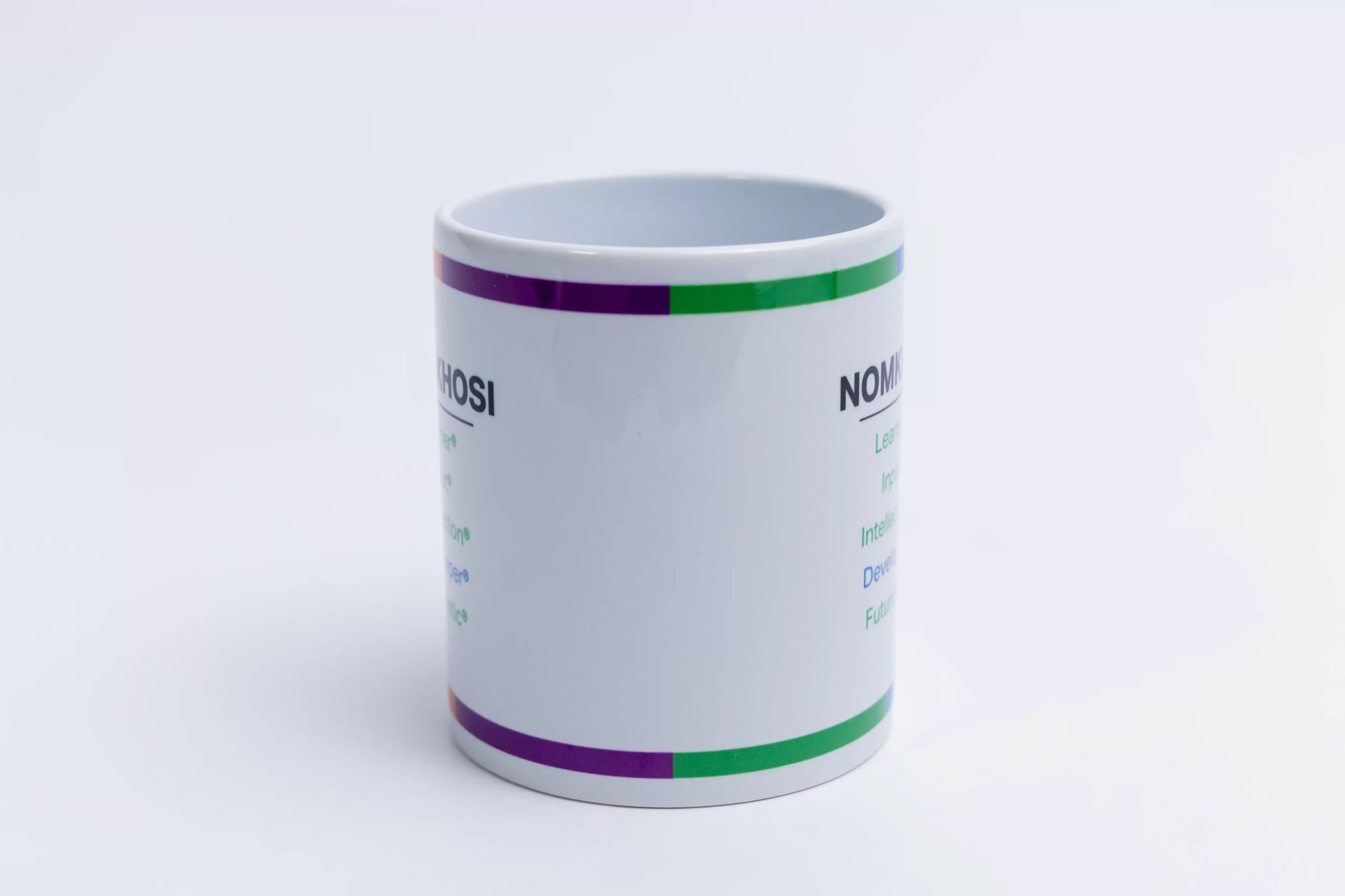 CliftonStrengths® Basic White Mug 350ml Colour Circle