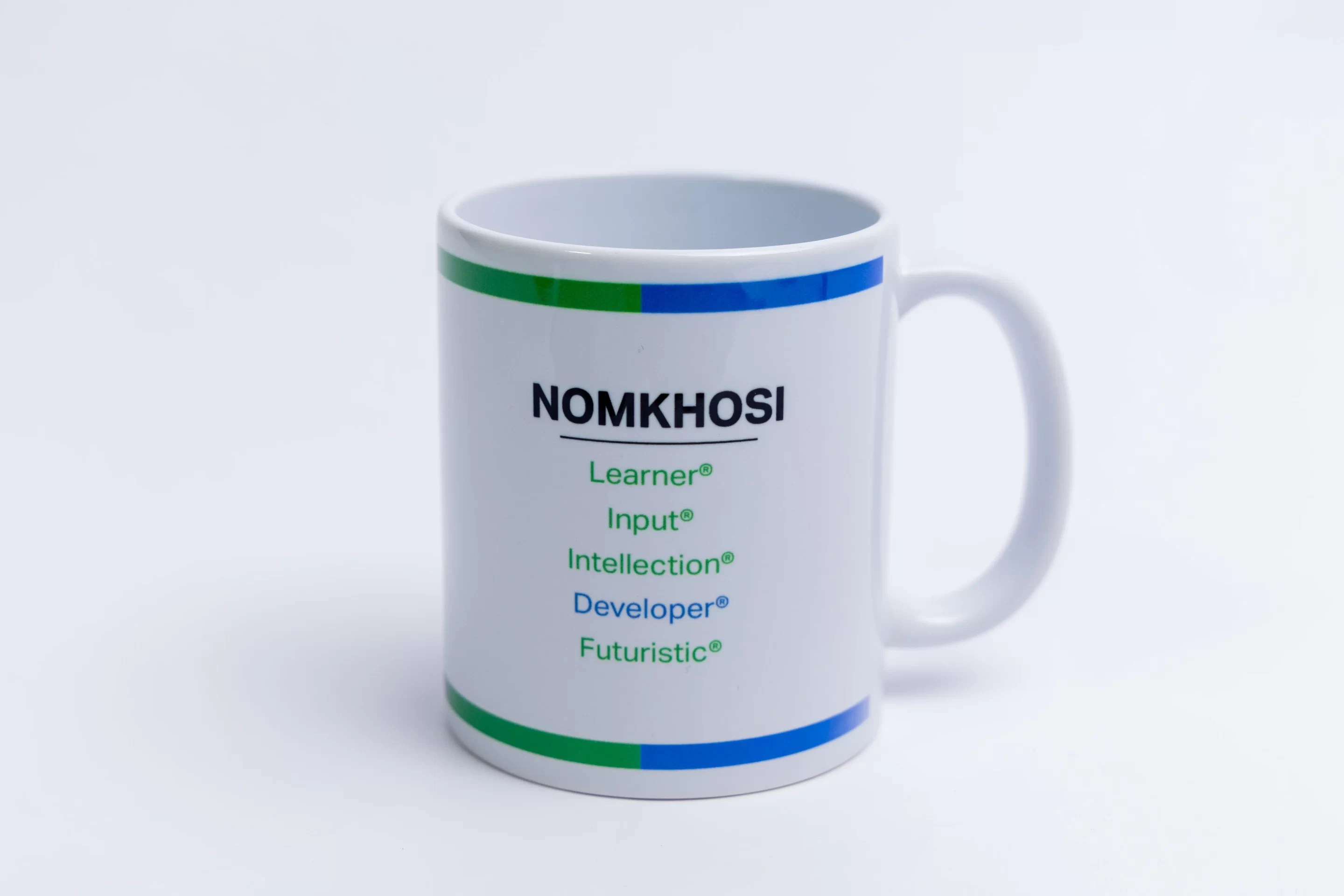 CliftonStrengths® Basic White Mug 350ml Colour Circle