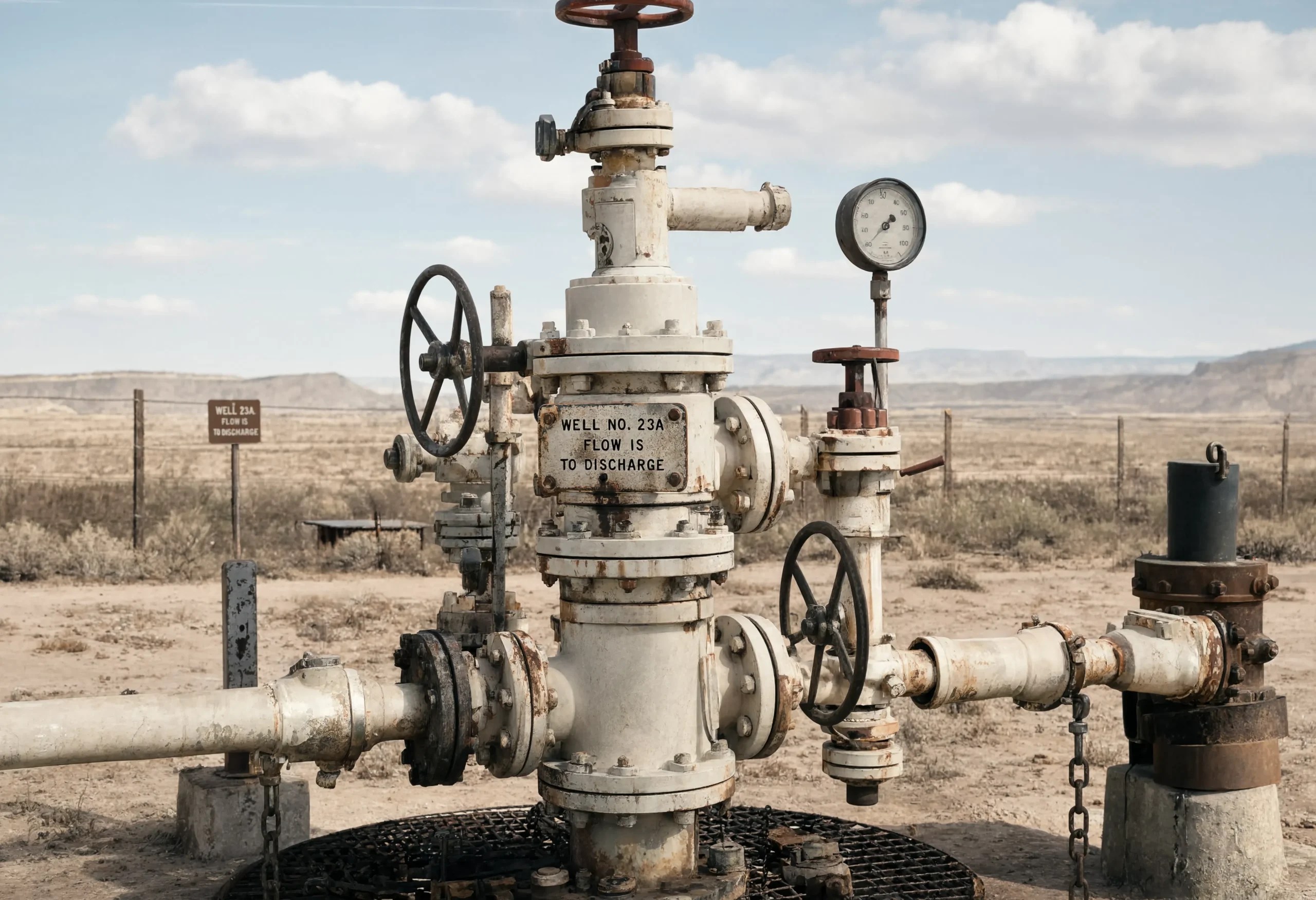 High pressure wellhead environment using industrial flow measurement components
