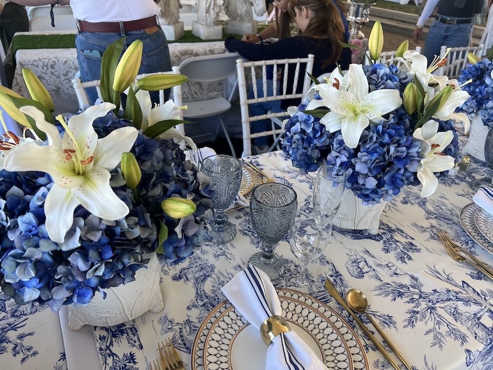 blue hydrangea
