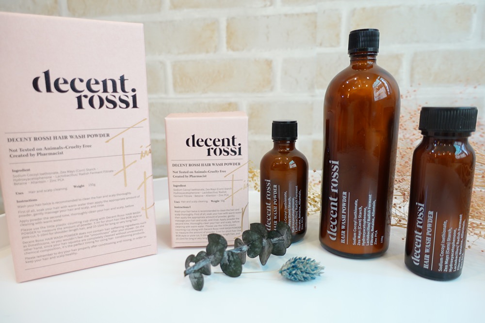 【Hair】頭皮敏感的困擾請交給藥師研發的 decent rossi 地森羅西潔髮蜜粉(天然成分無矽靈)