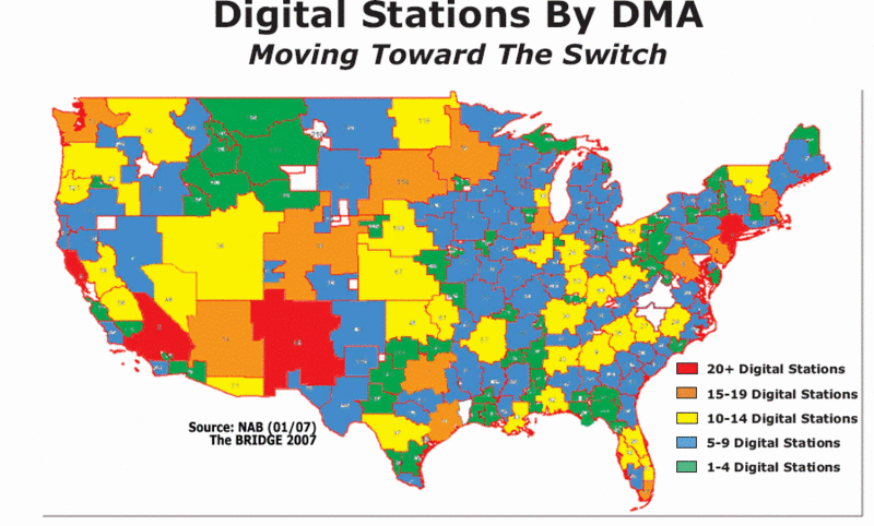 Goodbye Rabbit Ears Thoughts About The Digital TV Parks Ill4 