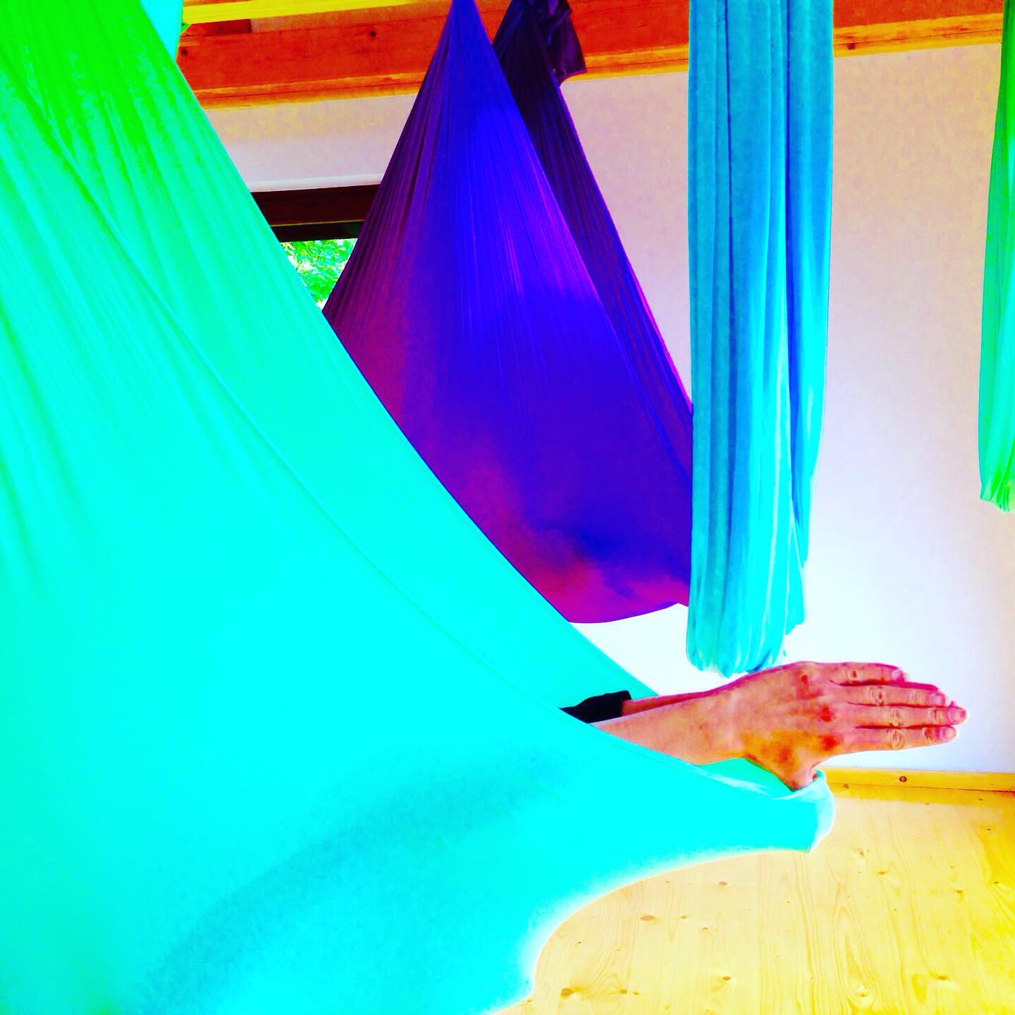 Aerial yoga