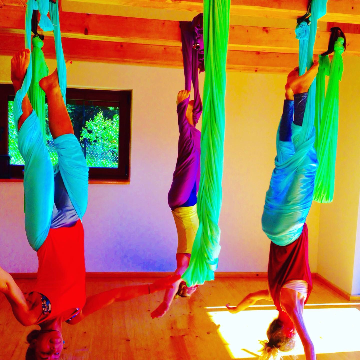 Aerial Yoga at Flowmove