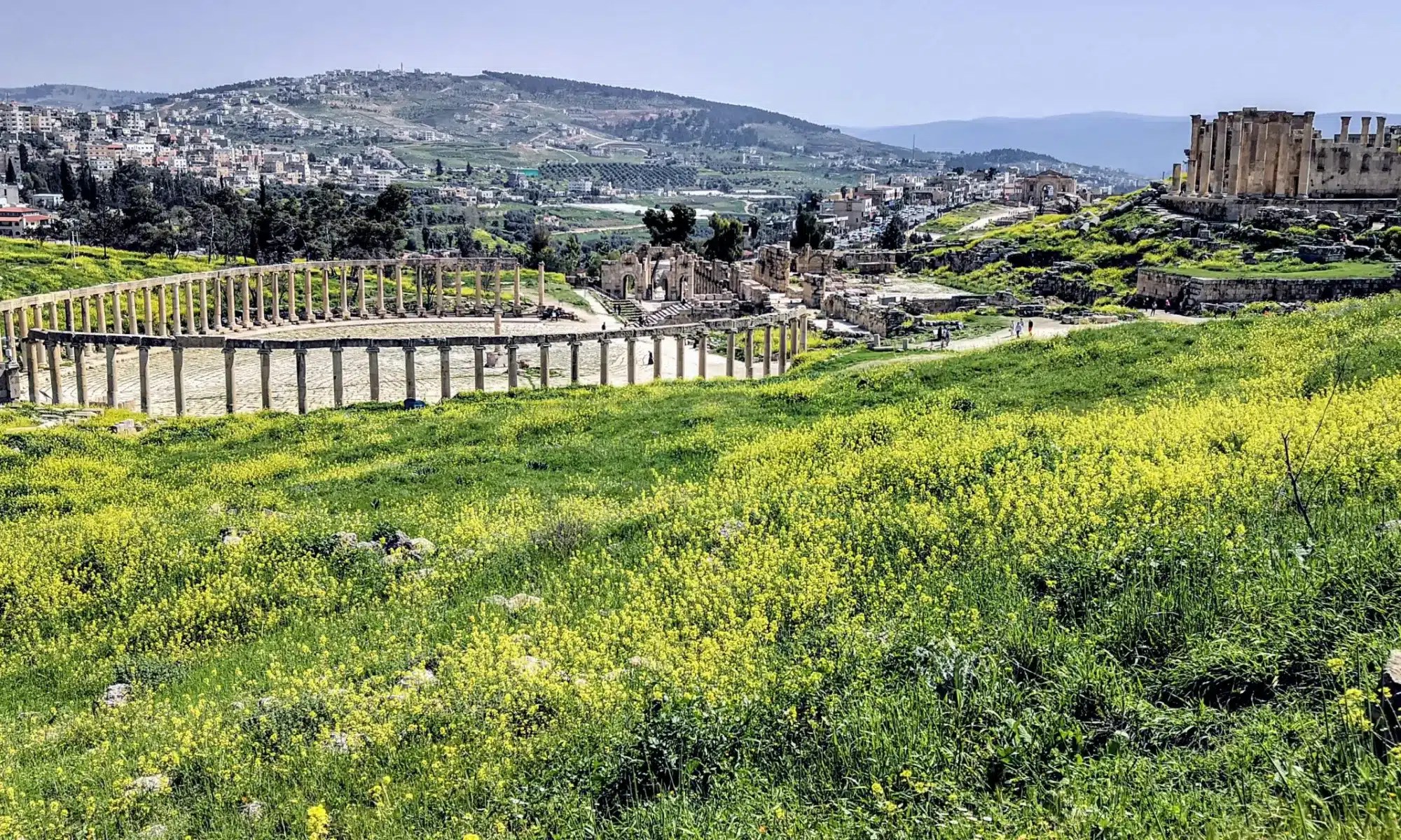Jordan in spring