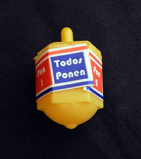 Gambling toy-Mexico-Latin American-Plastic-1 1/2"x1"