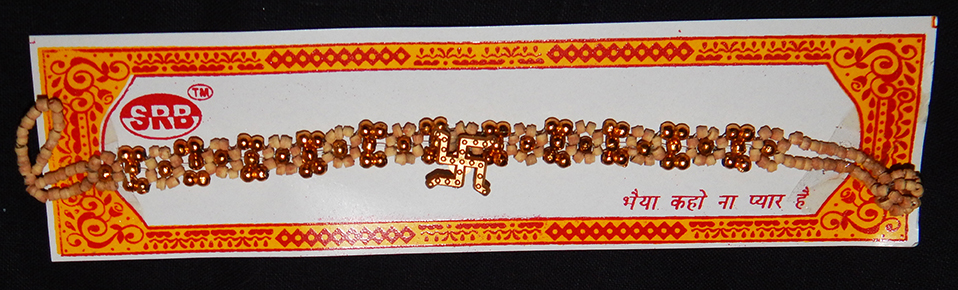 Ornamentation-India-Indian-Plastic-7 1/2"-Svastika is an ancient good luck symbol among Indians.