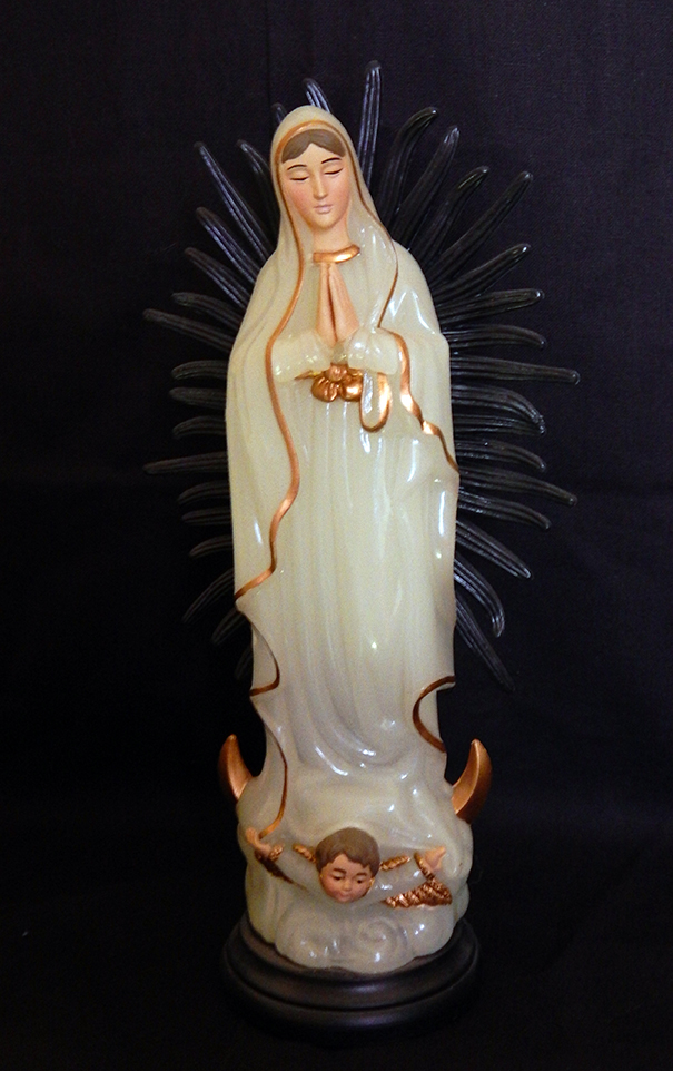 Religious ornament-Global-Roman Catholic-Plastic-8 1/2" tall