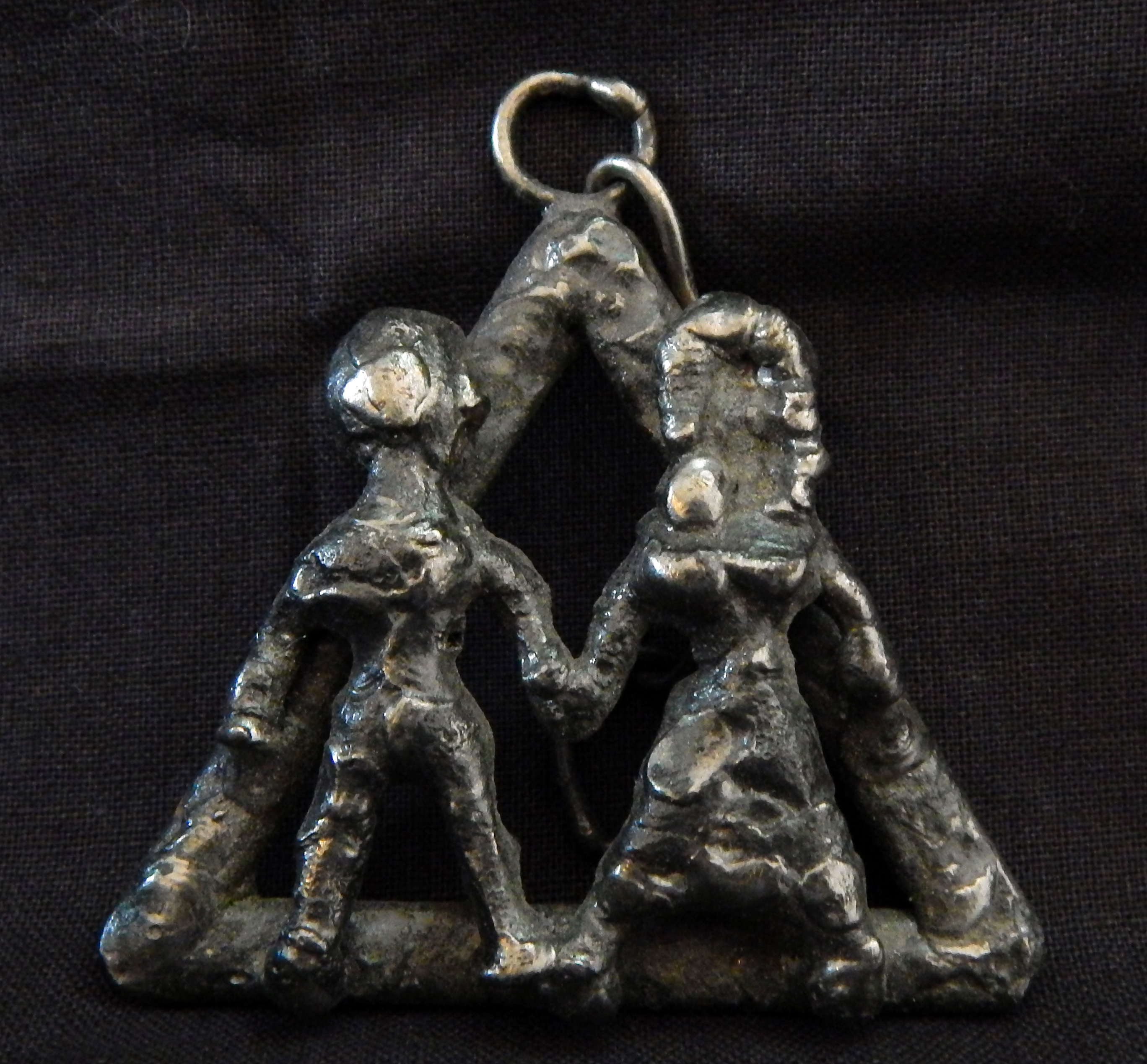 Fertility? Marriage?-USA?-??-Metal-2" x 2 1/4"
